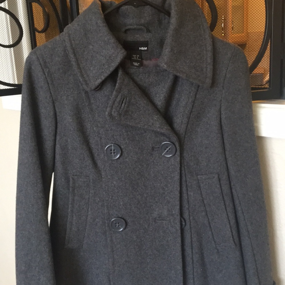 Gray Pea Coat